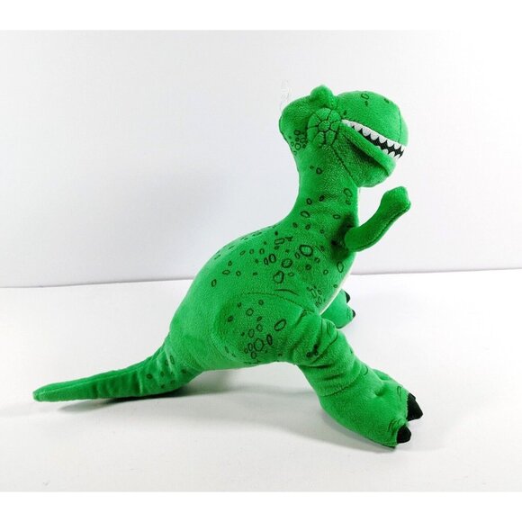 Disney Pixar Toy Story REX Plush Disney T-Rex Stuffed Animal 9” Green Dinosaur - Picture 1 of 4